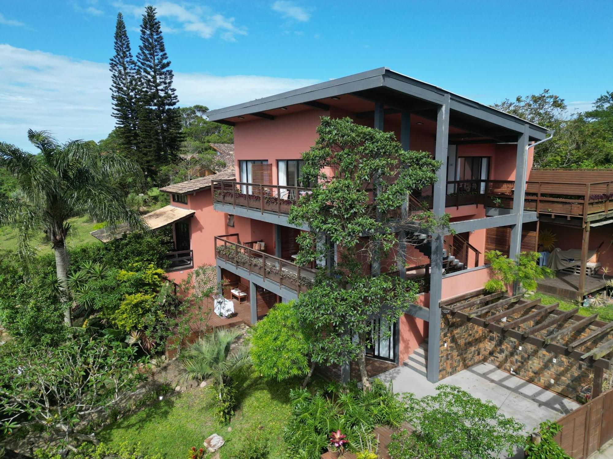 Hospedaria Noite Lunar Praia do Rosa Exterior foto